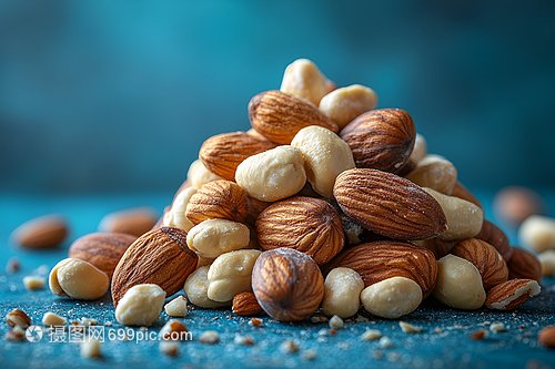 堅果堆疊 健康零食的藝術(shù)與營養(yǎng)新高度